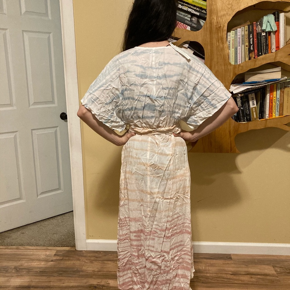 “Hip and Haute tie dye kimono maxi dress” - Picture 10 of 10